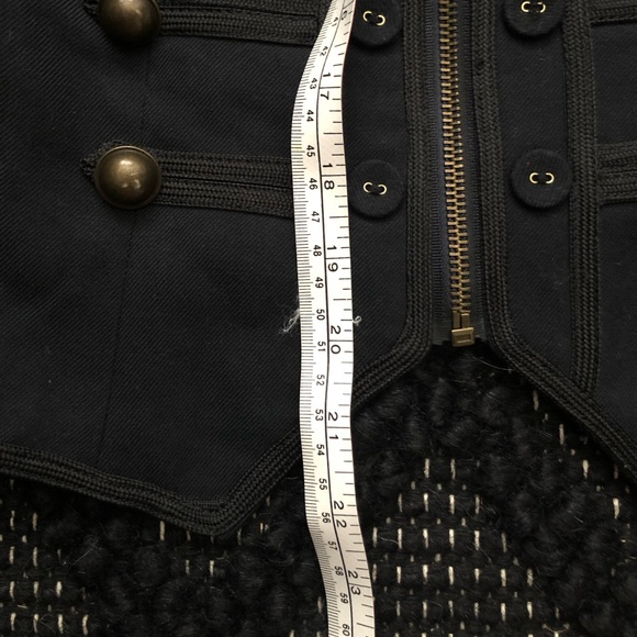 Military Style Button Jacket - Picture 7 of 9